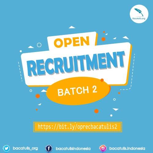 Open Recruitment Batch 2