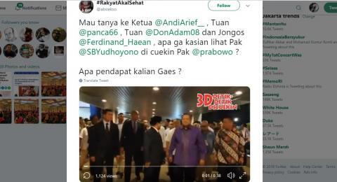 Heboh Video Prabowo Cuekin SBY, Lebih Pilih Ngobrol dengan Bule