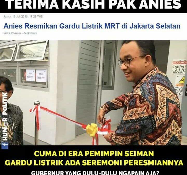 Bareng Pepen, Anies Resmikan Pencucian Truk Milik DKI di Bantargebang