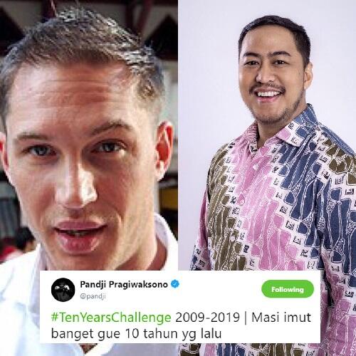 9 Artis yang Jadi Korban #10YearsChallenge, Ada Nama Raditya Dika Hingga Marion Jola