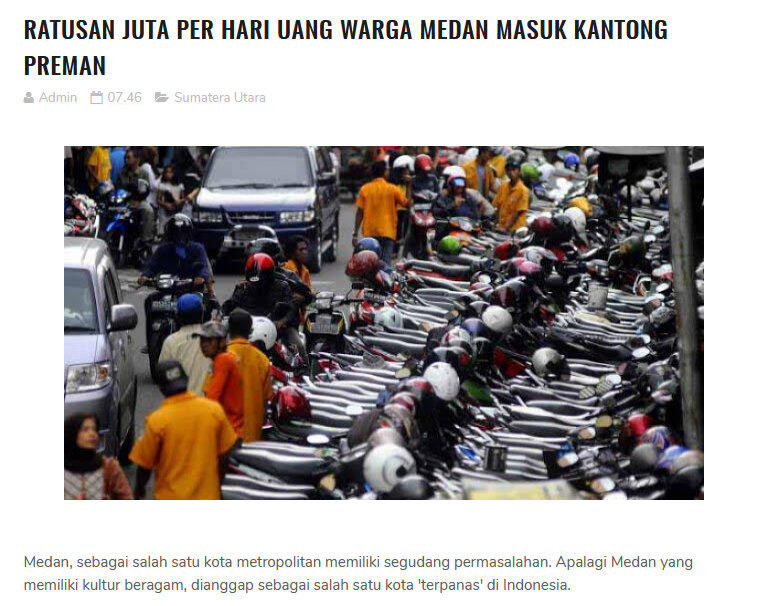 Jukir Liar Bermunculan, Target Tidak Tercapai, Anton : Mungkin Renward Jenuh