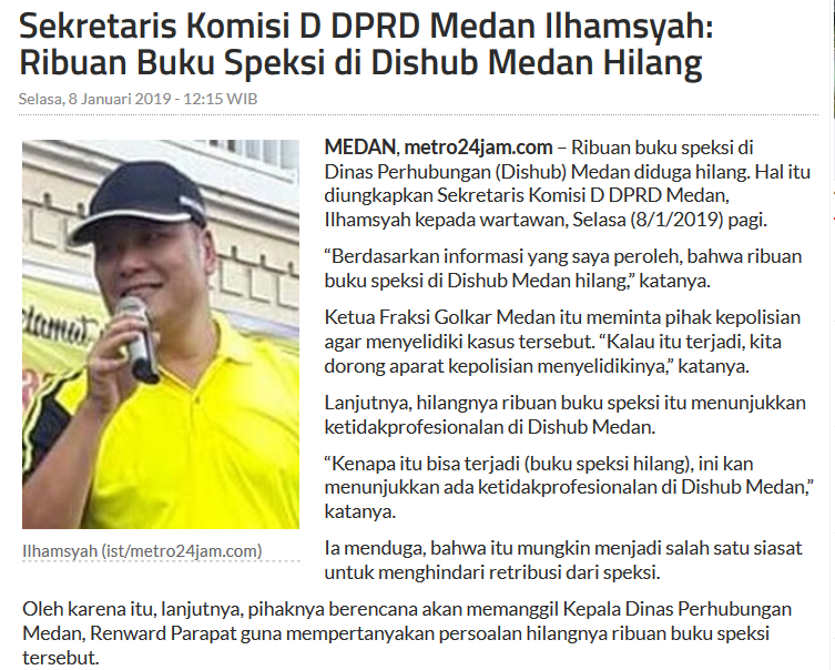 Jukir Liar Bermunculan, Target Tidak Tercapai, Anton : Mungkin Renward Jenuh