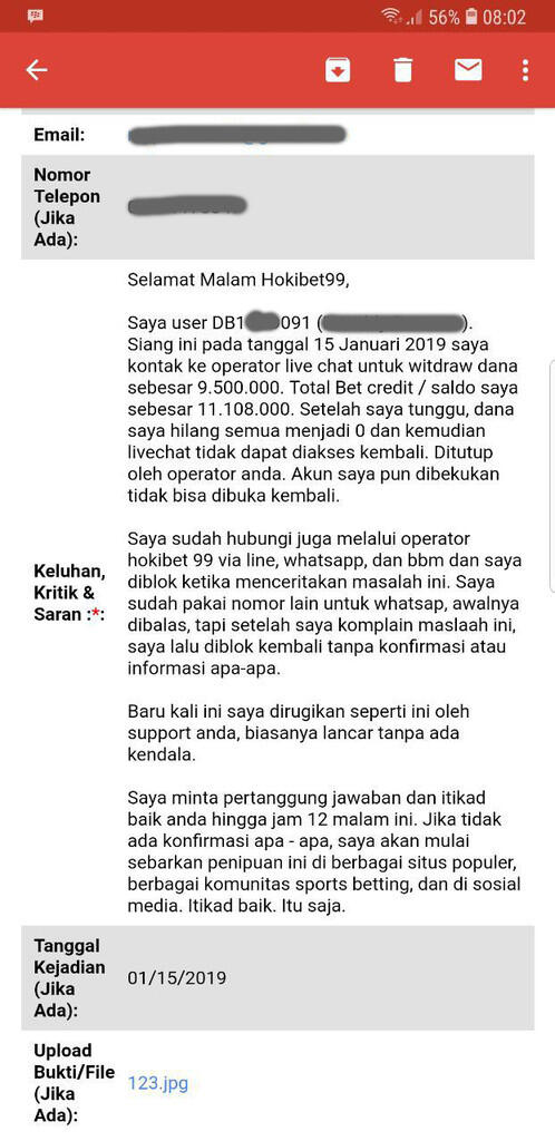 Waspada Penipuan Agen Judi Online Hokibet99