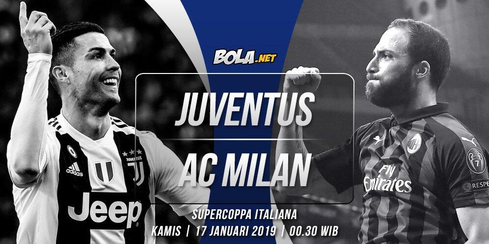 Juventus vs AC Milan, Duel Dua Tim Raksasa Beda Tahta