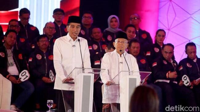 Debat Pilpres 2019 Tanggapi Prabowo, Jokowi Singgung Hoax Ratna Sarumpaet