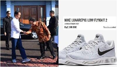 Ini Dia Koleksi Sneakers Jokowi yang Cocok Dipakai Debat Malam Nanti