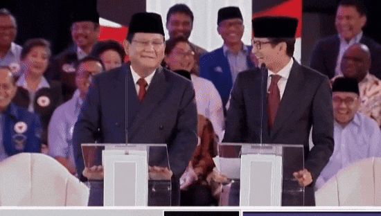 Prabowo Usai Debat Capres 2019: Tegang Juga Aku
