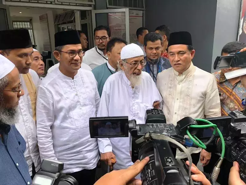 Yusril: Abu Bakar Ba'asyir Akan Dibebaskan Pekan Depan