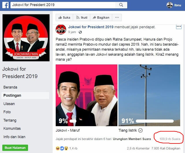 #PrabowoIndonesiaMenang Jadi Topik Paling
Ngetren