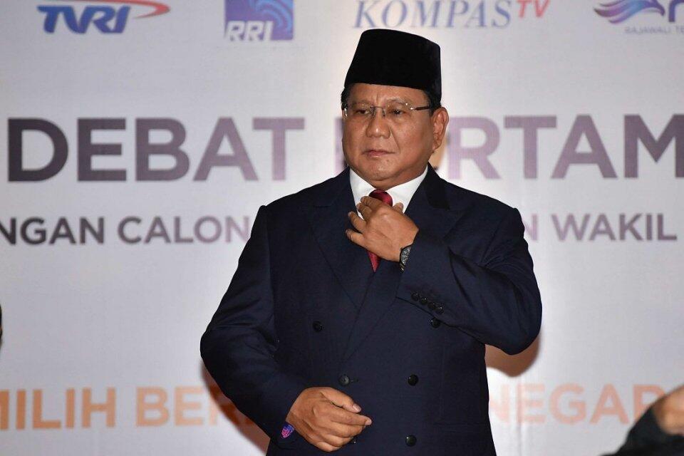 Disinggung Soal Caleg Koruptor, Prabowo Subianto Naik Pitam