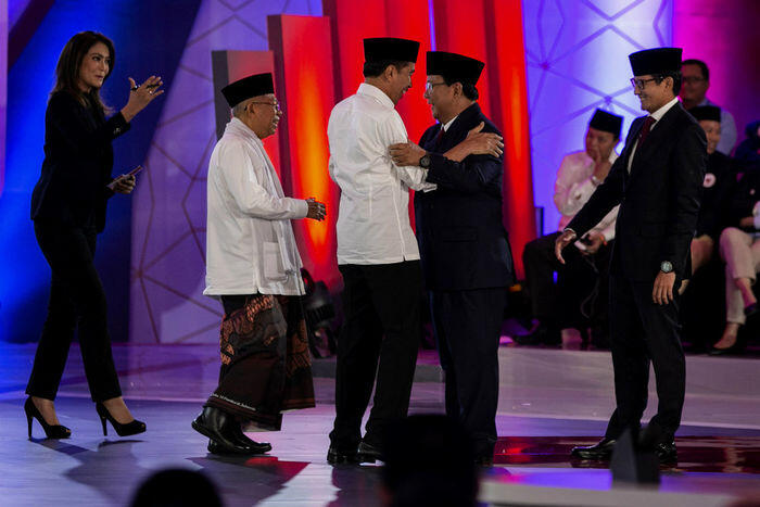 Debat perdana Jokowi dan Prabowo tidak menjawab persoalan