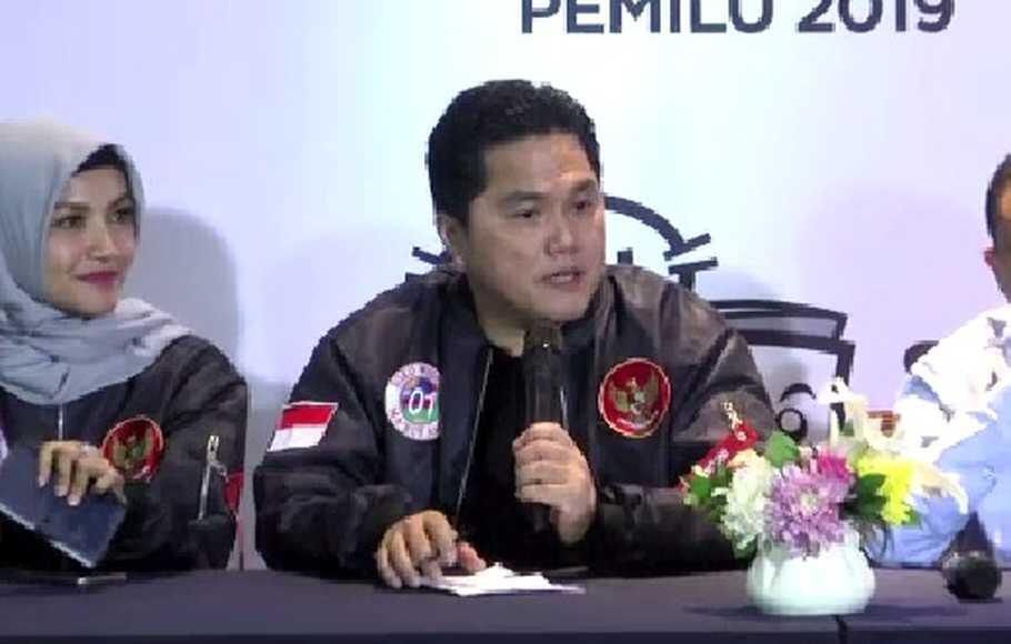 Ma’ruf Amin Minim Bicara Saat Debat, Erick Thohir: Itu Strategi