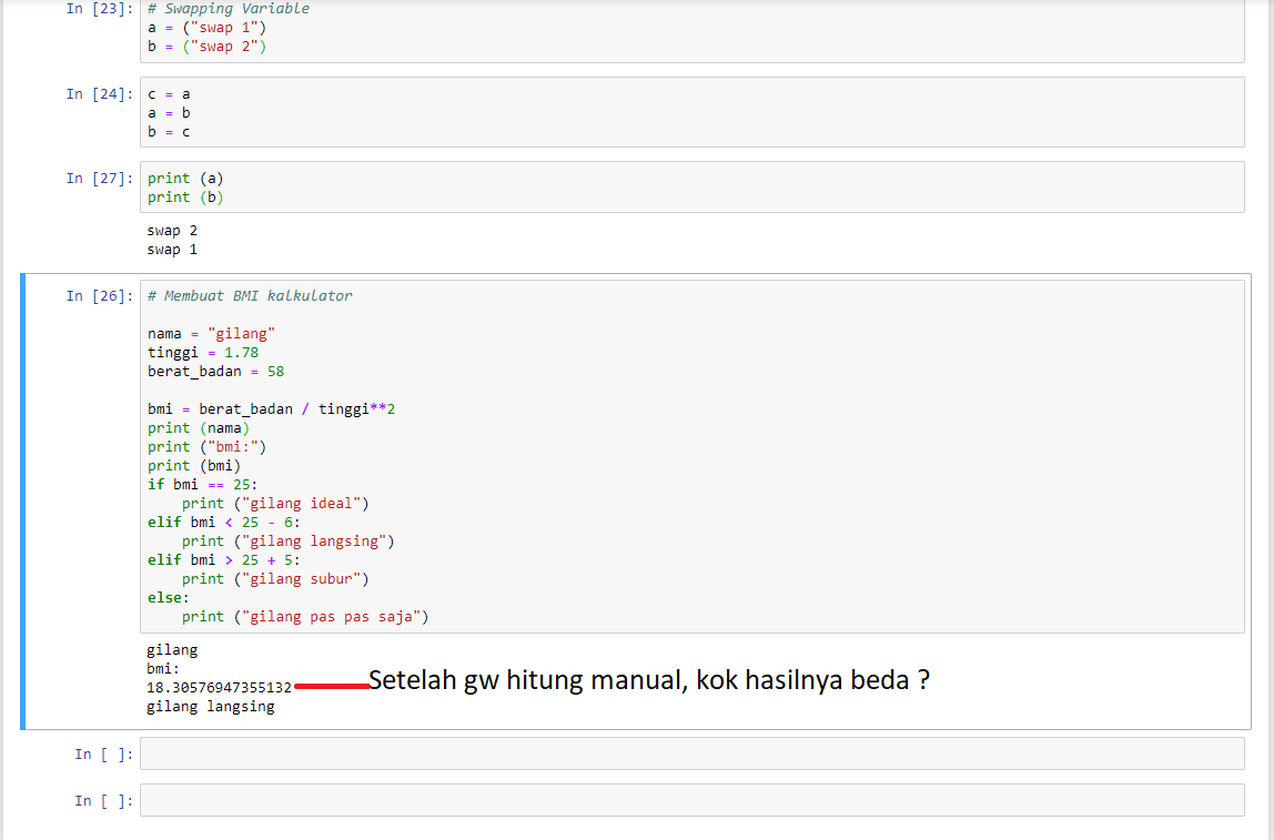 Hai para Suhu Python.... Mohon bantuannya dong