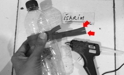 DIY, Kreasi Botol Bekas Jadi Tempat Pensil Sekolah (Share Pengalaman)