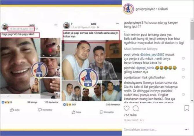 Heboh, Saipul Jamil Kedapatan Video Call Dengan Seorang Pria Telanjang dada

