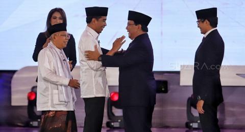 Prabowo Disebut Penakut Tak Singgung Kasus Novel ke Jokowi di Debat Pilpres