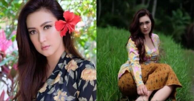 7 Foto Nafa Urbach main ke sawah & mandi di kali, Ibarat Gadis Desa🔥