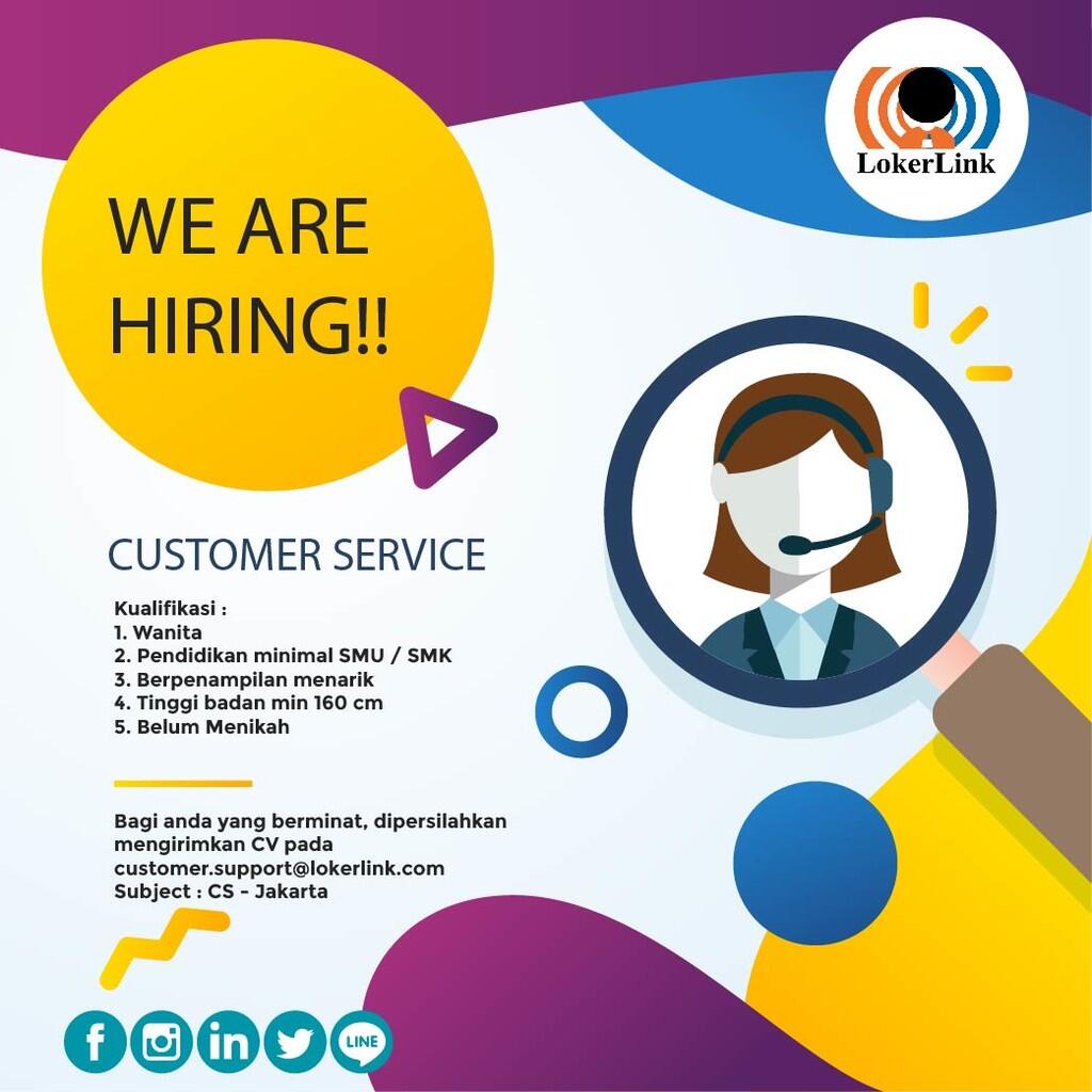 Customer Service - Jakarta
