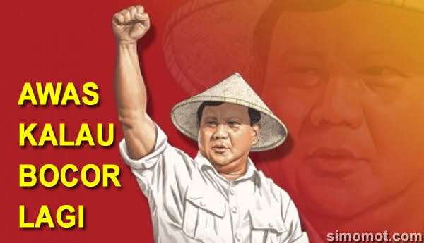 Sama Seperti Pilpres 2014, Prabowo Pakai Lagi Istilah 'Bocor' di Pilpres 2019