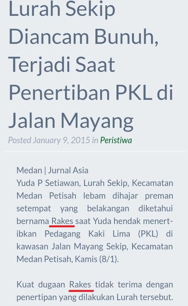 Melapor ke Polisi Malah Ditahan, Ini Penjelasan Polsek Medan Baru terkait Kasus Rakes