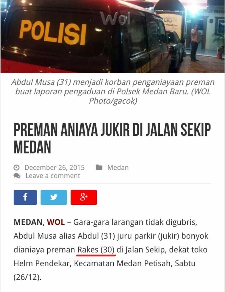 Melapor ke Polisi Malah Ditahan, Ini Penjelasan Polsek Medan Baru terkait Kasus Rakes