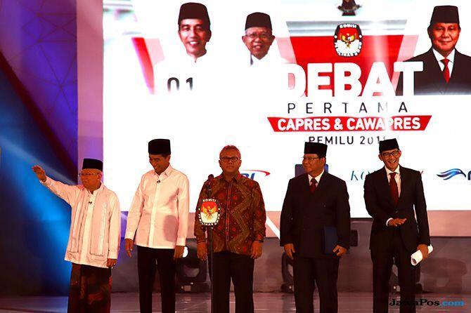 Kubu Jokowi-Ma'ruf Sangat Keberatan Debat Tidak Boleh Bawa Catatan.