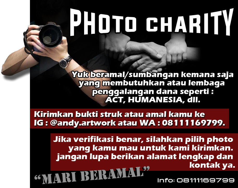 &#91;Photo Charity&#93; Yuuk Beramal, Bisa Dapat Pajangan Photo Pemandangan Keren Gan