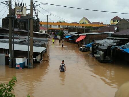 Enam Orang Meninggal Akibat Banjir di Gowa
