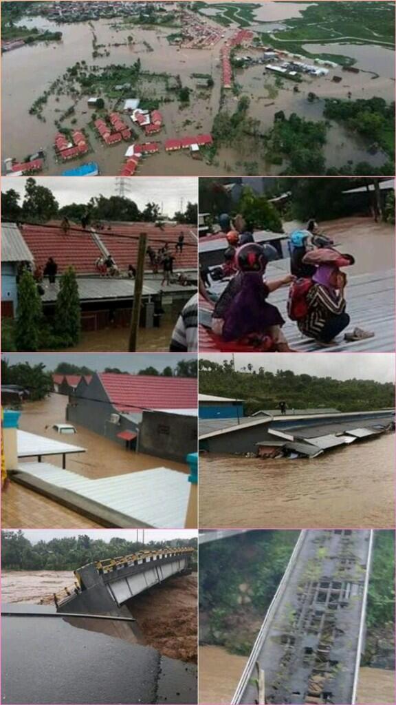 53 Kecamatan di Sulsel Banjir: 8 Tewas, 4 Hilang dan Ribuan Orang Mengungsi