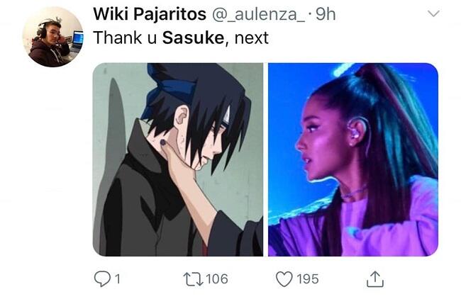 Ada Apa Ini? Netizen Rame-rame Bikin Meme Sasuke 'DICEKIK'