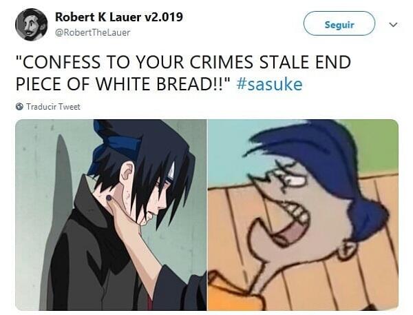 Ada Apa Ini? Netizen Rame-rame Bikin Meme Sasuke 'DICEKIK'