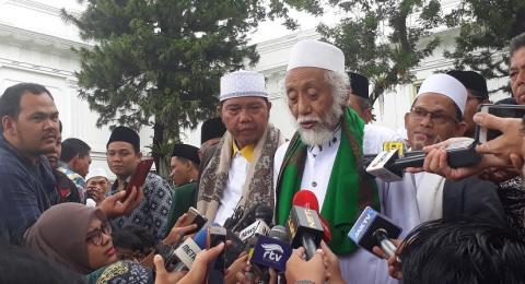 Datang ke Istana, Ulama Banten Nyatakan Akan Bantu Menangkan Jokowi