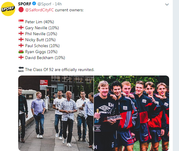 MEMBELI SAHAM KLUB SALFORD CITY FC, CARA THE CLASS OF 92 MANCHESTER UNITED BEREUNI