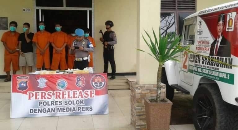 Jadi Timses, Doni Jualan Sabu Pakai Mobil Caleg Gerindra