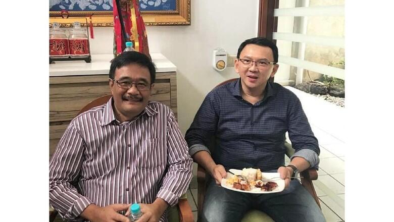 Kata Djarot Soal Peluang Ahok Jadi Ketum PSSI