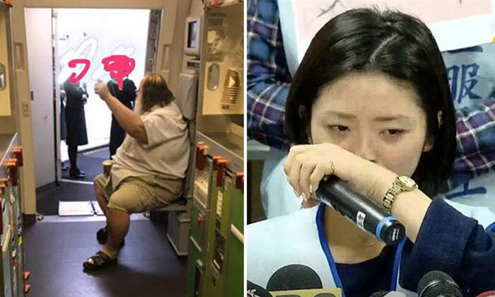 JOROK! Pramugari Cantik Dipaksa 'CEBOKI' Penumpang Di Dalam Toilet Pesawat