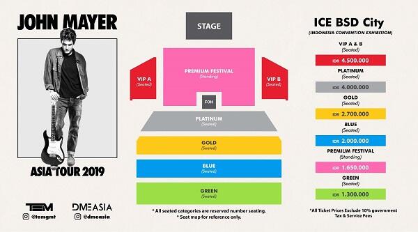 Jangan Sampai Kehabisan Tiket John Mayer World Tour 2019!