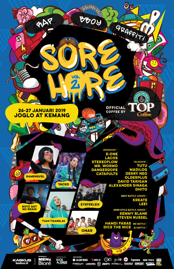 Mau Nambah Koleksi Street Style Lo? Ke Event Sore Hore Vol.2 Aja gan, GRATIS!
