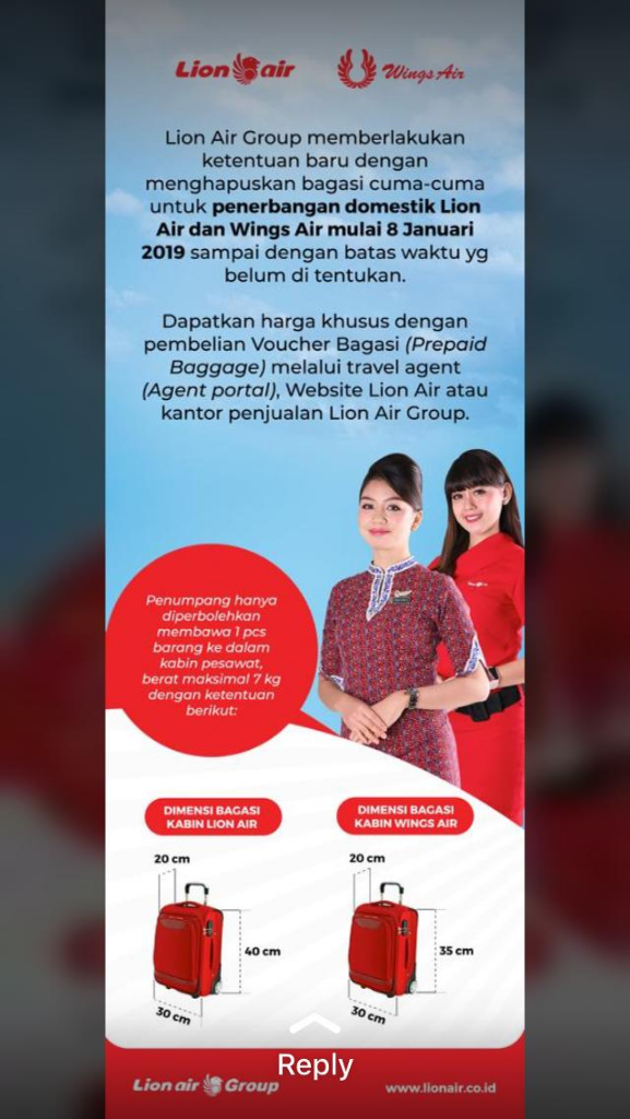 Ane Tambahin Ukuran Traveller Bag Yang Boleh Masuk Kabin Kaskus