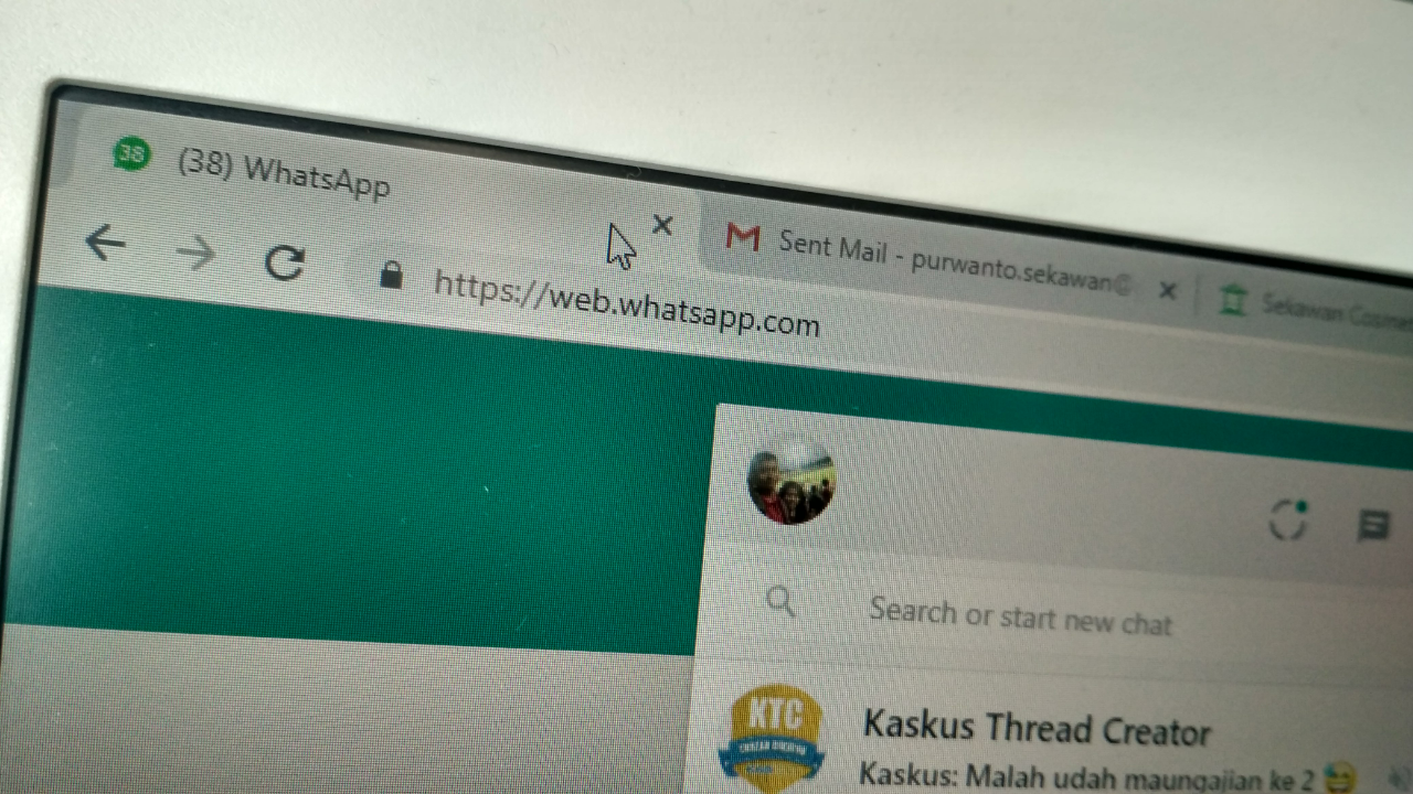 WhatsApp Web, Chat Mudah Tanpa Harus Menatap Layar Hape