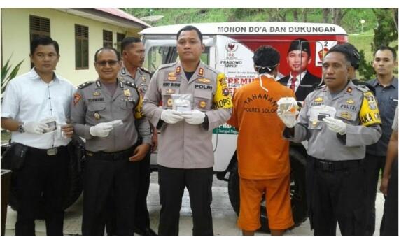 Bawa Shabu, Mobil Operasional Caleg Gerindra Ditangkap