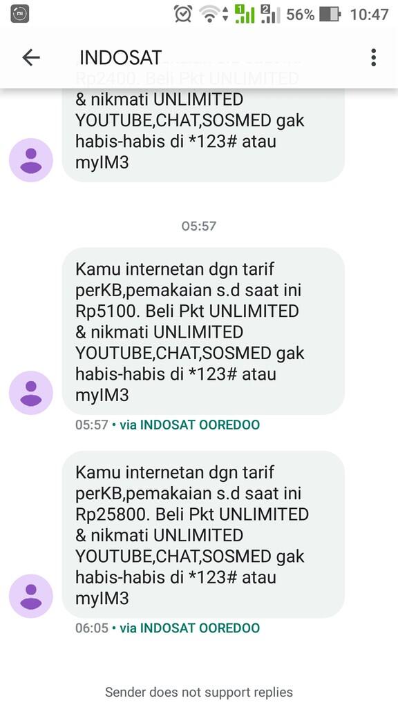 Kecewa dengan tokopedia dan indosat 