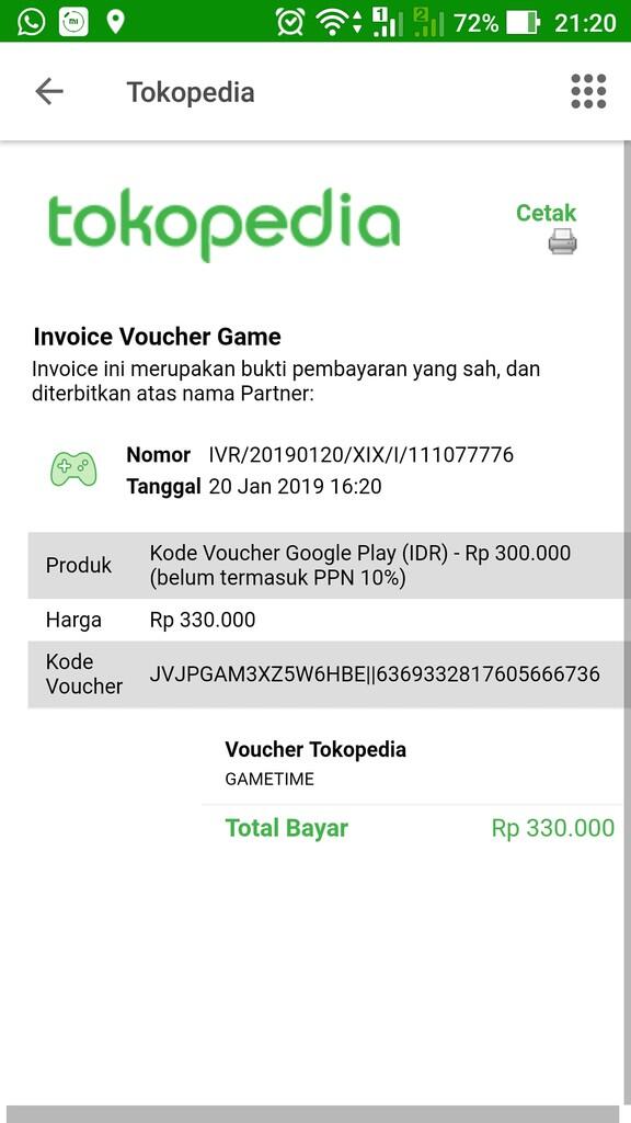 Kecewa dengan produk digital tokopedia