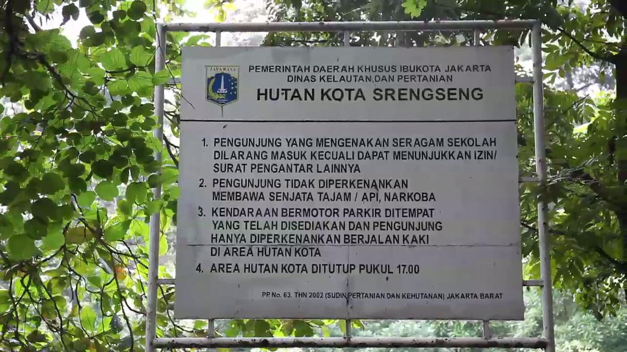 Pertama Kali Ke &quot;Hutan Kota Srengseng&quot; di Jakarta