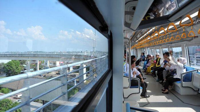 5 Bulan Operasi, LRT Palembang Sudah Angkut 1 Juta Penumpang