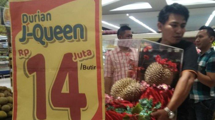 Durian J-Queen Rp 14 Juta Per Butir