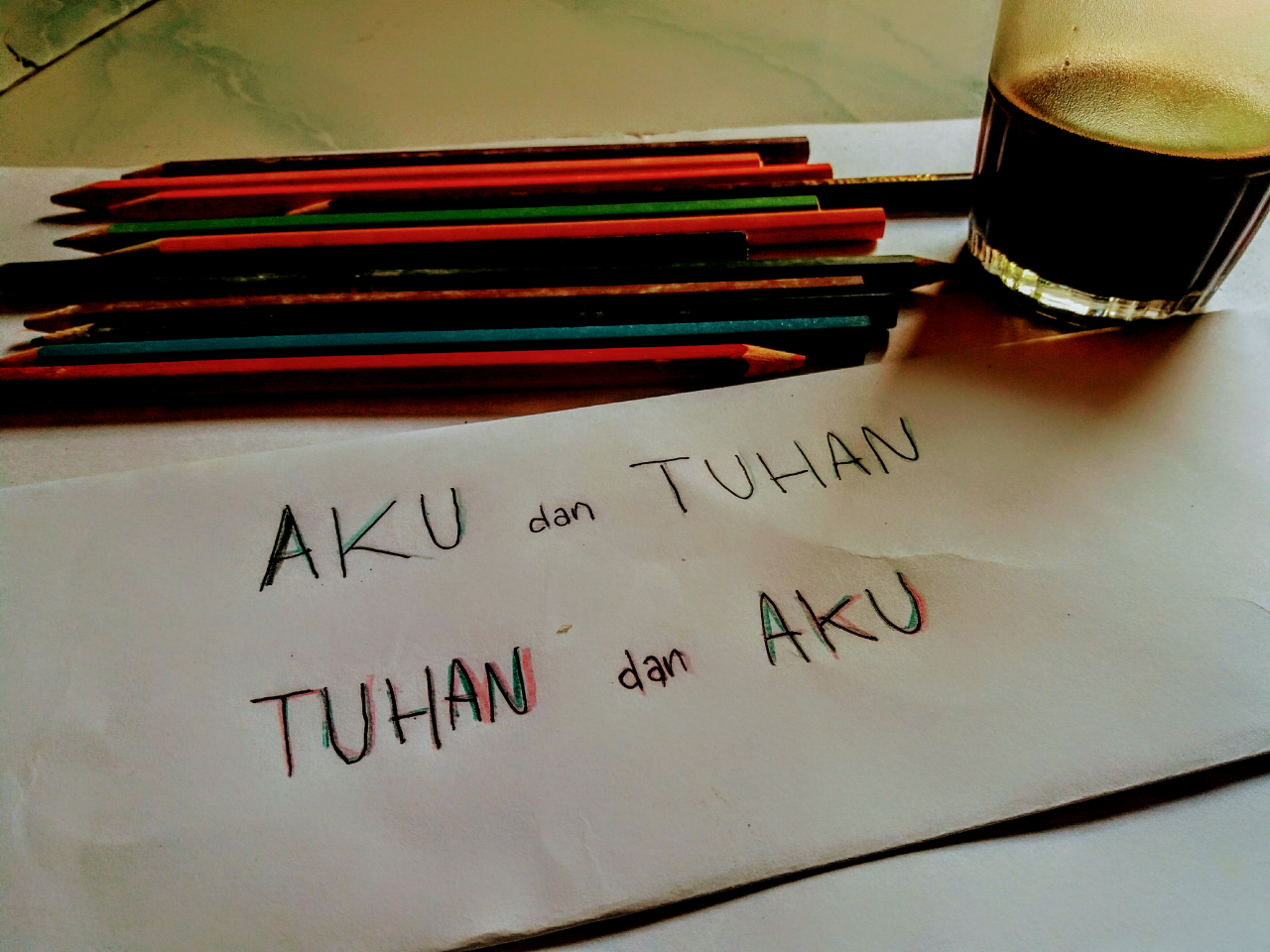 &#91;LOVE LETTER 3&#93; Sepucuk Surat Usang Untuk Sang Tuhan
