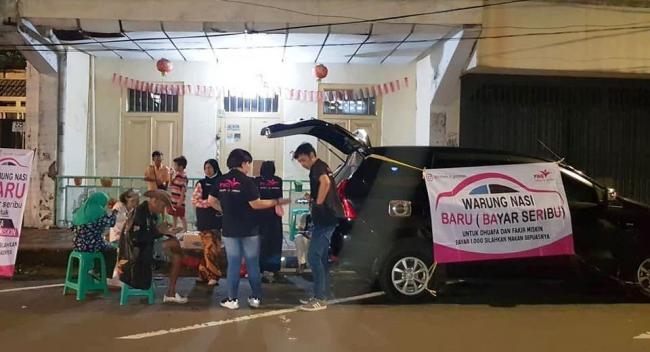Di Warung Nasi Ini Bayar Rp 1.000 Bisa Makan Sepuasnya
