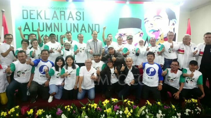 Alumni Universitas Andalas Dukung Jokowi.