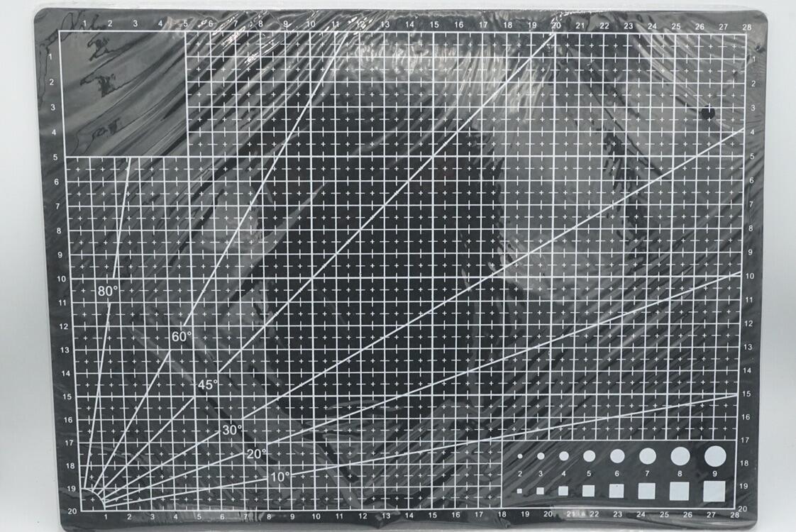 Jual A4 Pvc Self Healing Cutting Mat Craft Model Quilting Grid Lines Board Black Kaskus